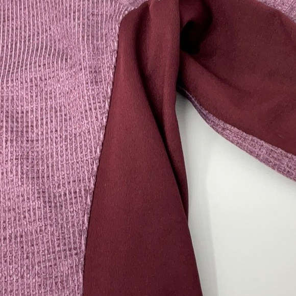 Swiss Alps women’s 1/4 snap dark pink top, size L - Picture 10 of 10